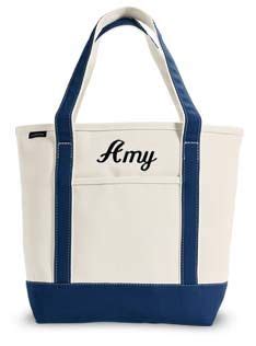 lands end personalized tote bags